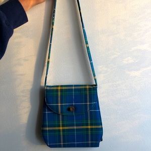 Plaid purse